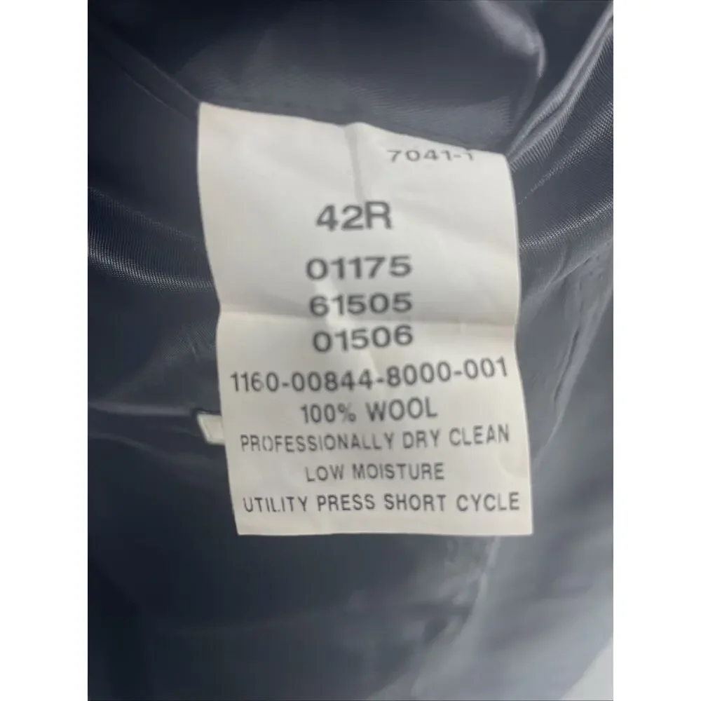 NWT Jos A Bank 1905 Black 1-Btn Notch Tuxedo Dinner Jacket Tailored Fit 42R $400